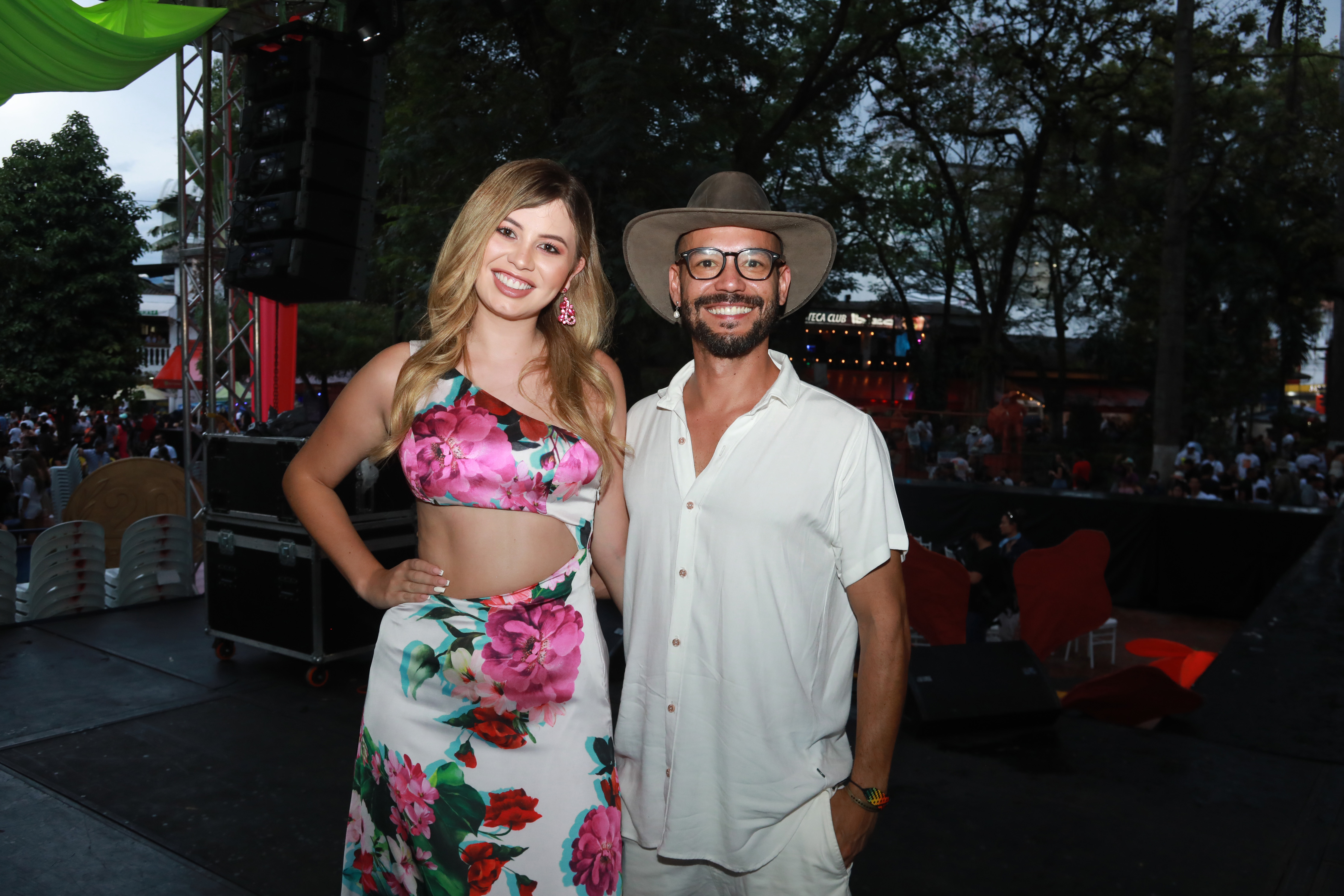 JHannah Seifer y Juan Manuel Lenis, jurados del Reinado Nacional de la Panela 2022.