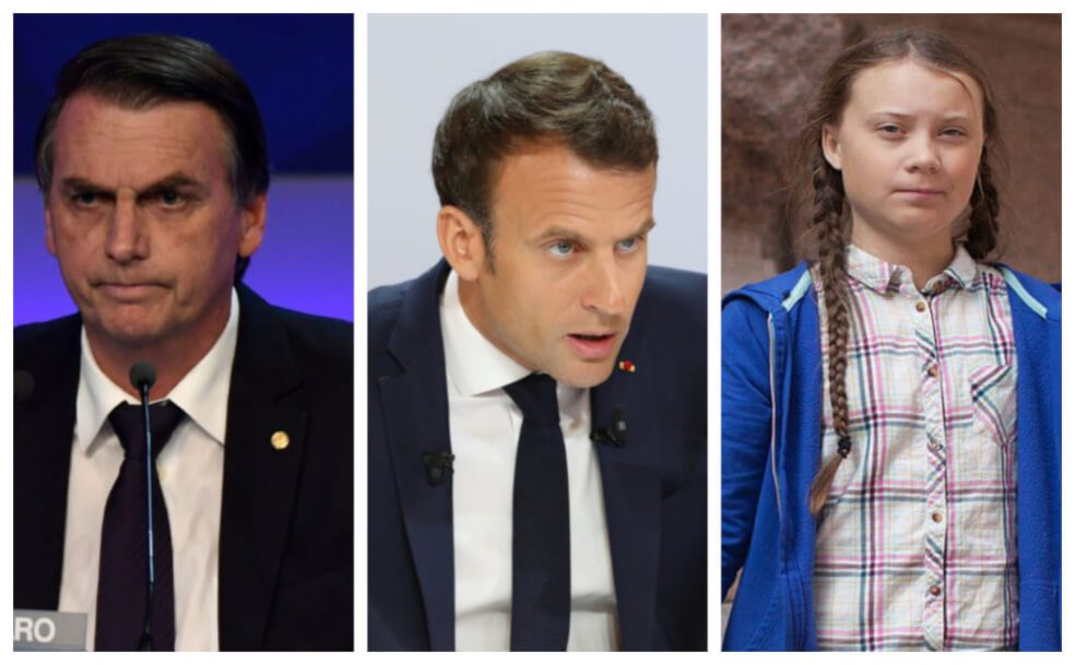 Jair Bolsonaro: "Señor Macron, ¿qué va a decir de Australia? ¿Y Greta, esa mocosa?"