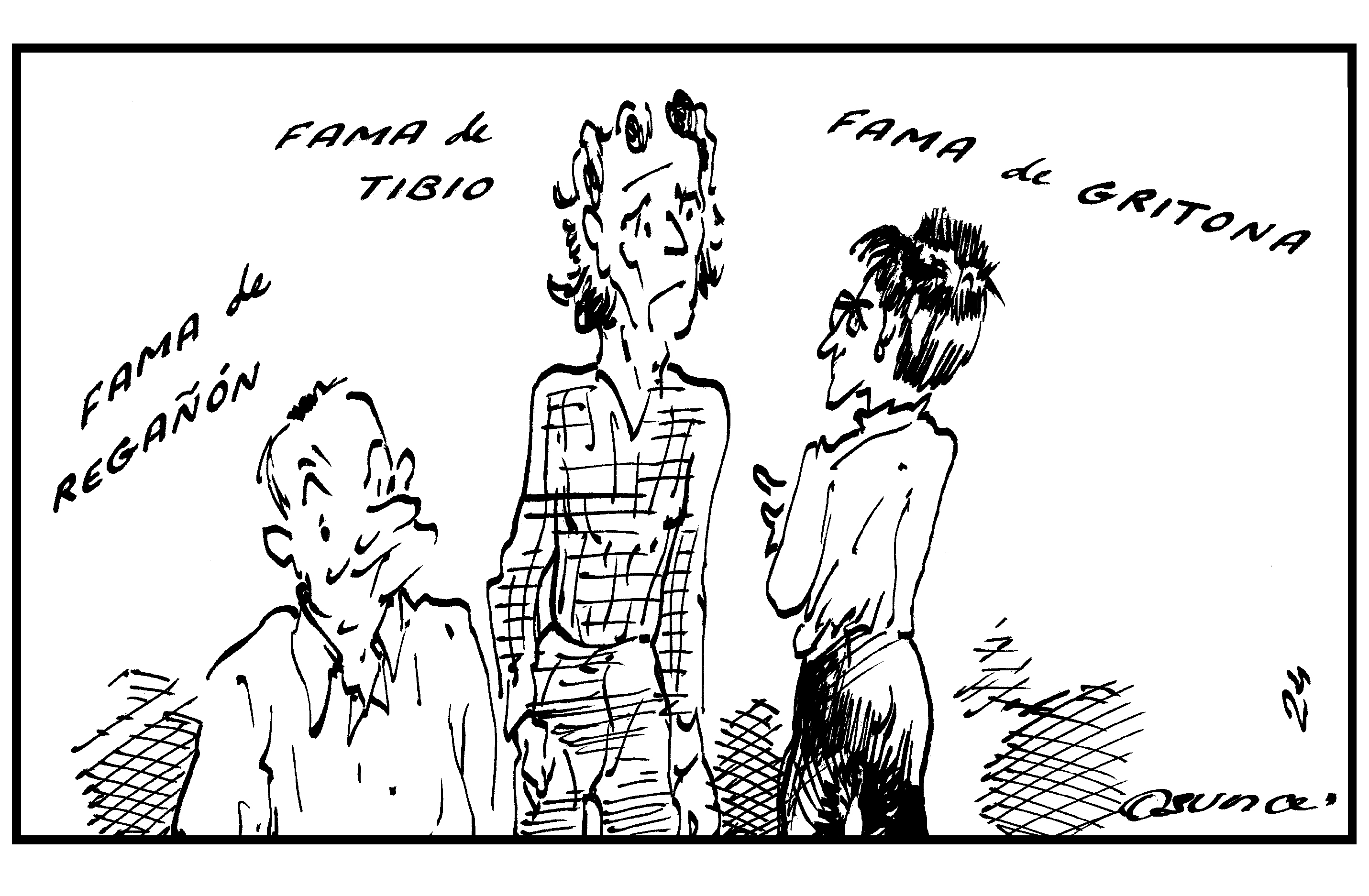 Tres famosos