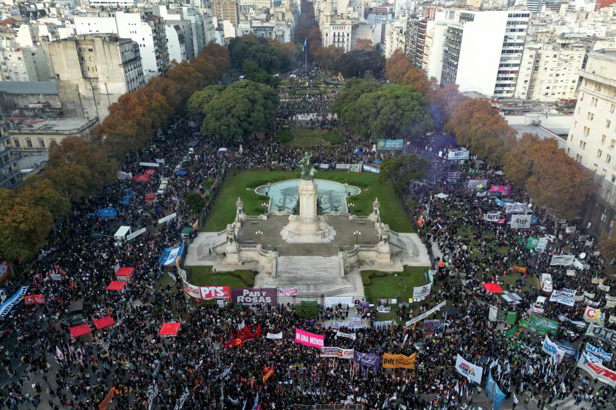 Feminicidios en Argentina impulsan nueva marcha de Ni Una Menos en Buenos Aires
