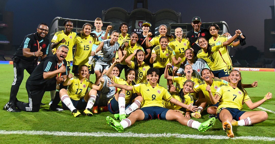 ¡Histórico! Selección Colombia femenina sub 17, en cuartos de final del Mundial