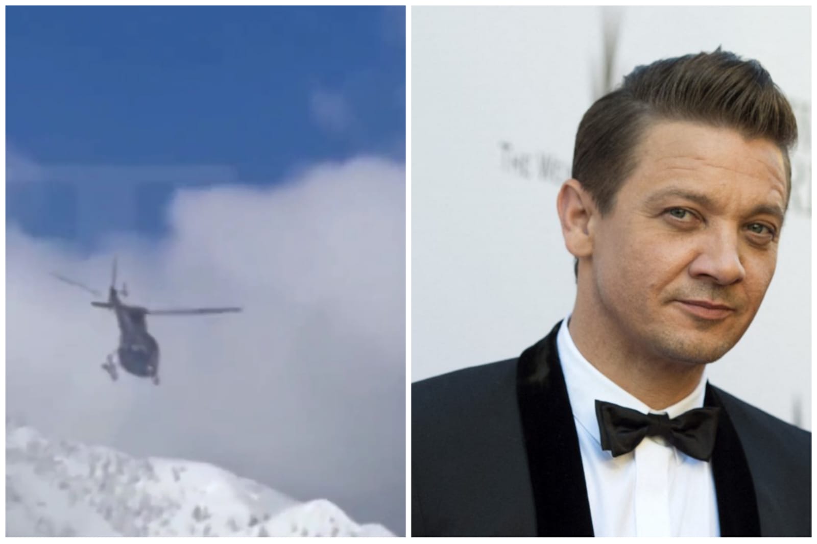 Revelan videos del rescate de Jeremy Renner tras su accidente en la nieve