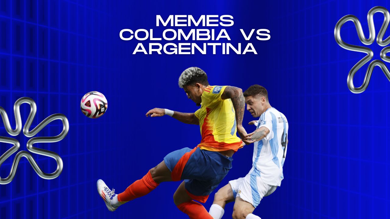 Los mejores memes del partido entre Colombia y Argentina