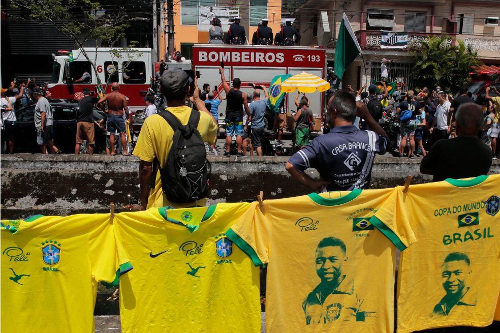 Las imágenes del funeral de Pelé