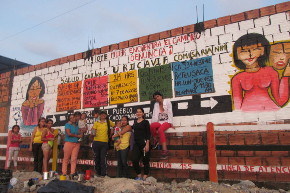 A pinceladas, mujeres del Meta trazaron el camino para denunciar la violencia sexual