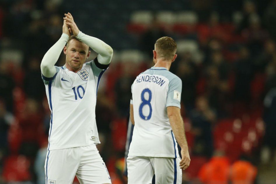 Wayne Rooney, delantero de la selección inglesa. Foto: AFP