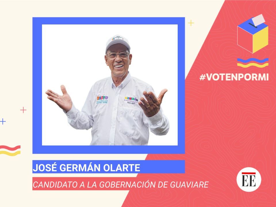 Luchar contra la corrupción, la promesa de José Germán Olarte para el Guaviare