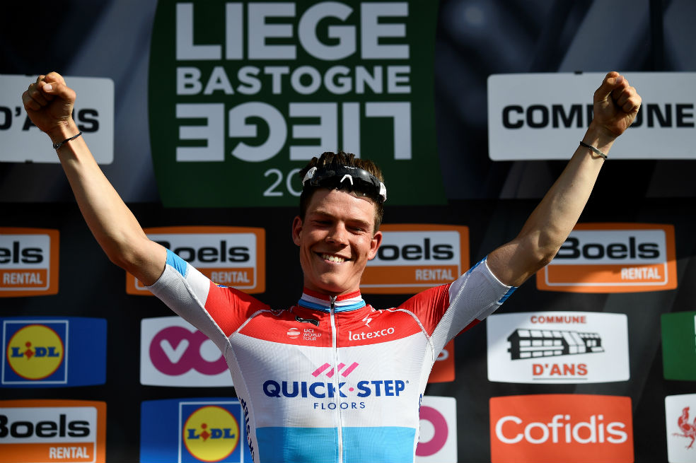 Bob Jungels se adjudicó la Lieja-Bastoña-Lieja