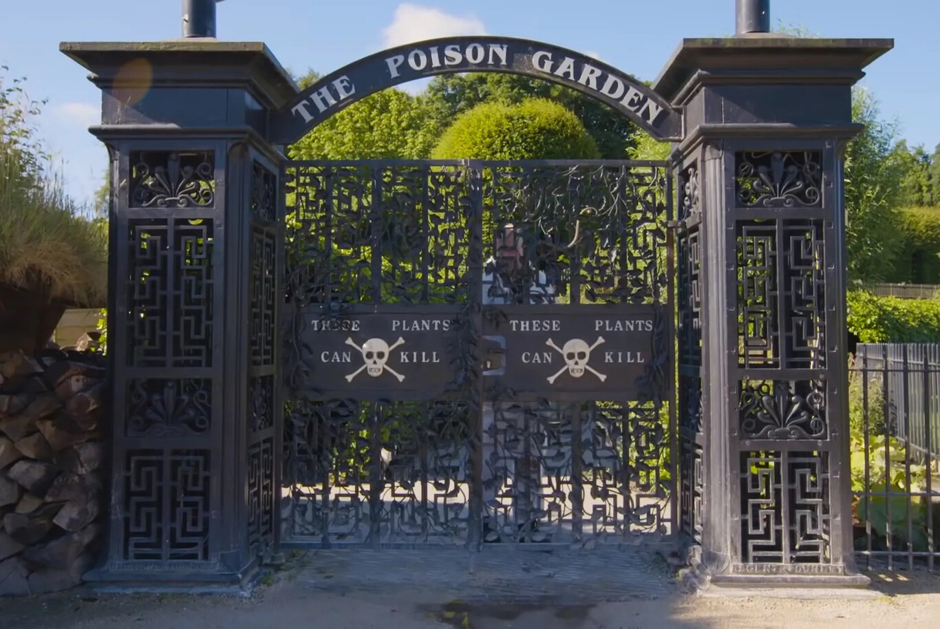 El Jardín de Alnwick alberga el pequeño pero letal Jardín de los Venenos, repleto exclusivamente de unas 100 plantas tóxicas