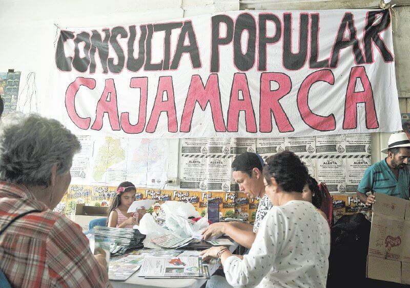 Radican demanda para que se anulen las concesiones mineras en Cajamarca