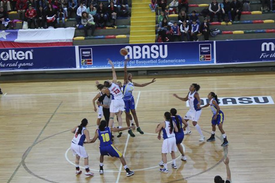 Colombia perdió contra Chile en el Sudamericano de baloncesto