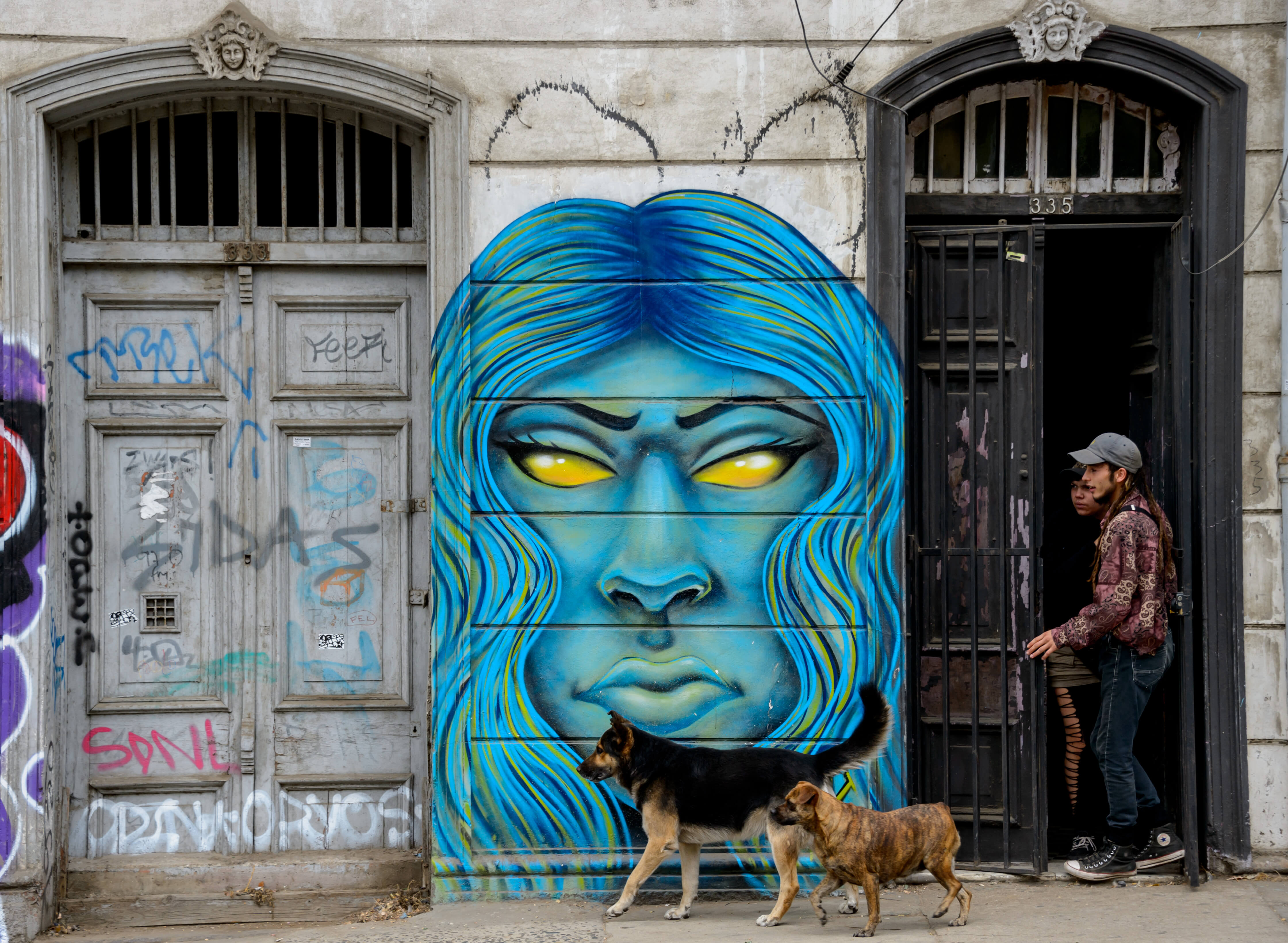 Valparaiso, una galería de arte al aire libre