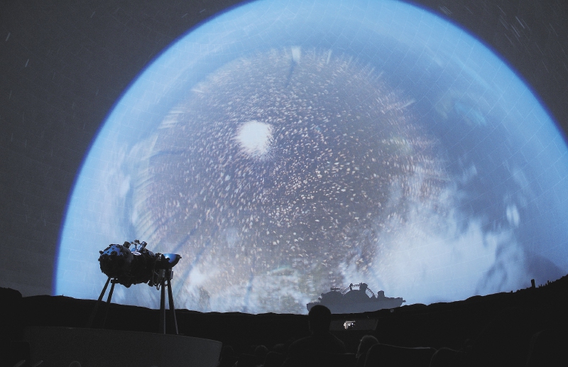 El Planetario de Bogotá se inauguró el 22 de diciembre de 1969, gracias al apoyo del alcalde de entonces, Virgilio Barco, junto con la Federación de Cafeteros y el Banco Cafetero. / David Campuzano