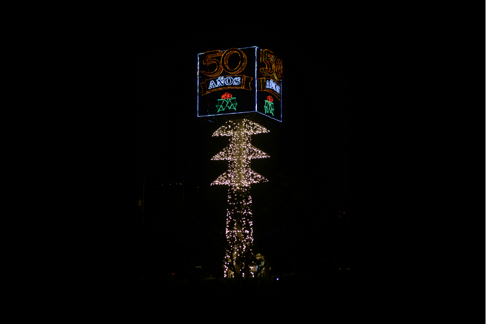 En imágenes: Medellín celebra 50 años de sus alumbrados