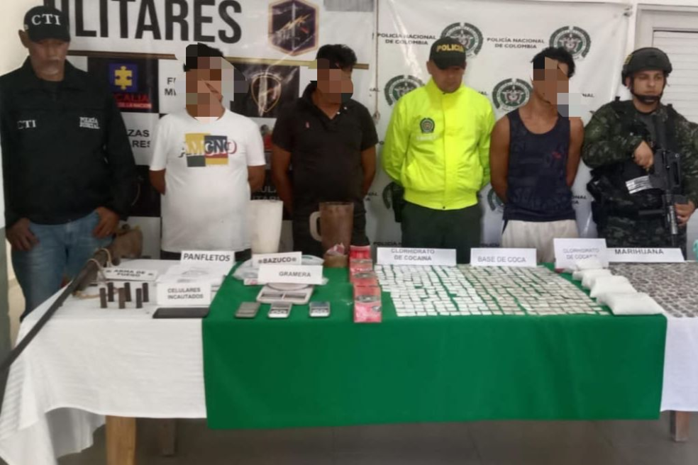 Golpe al Clan del Golfo: así fue la captura de tres de sus integrantes en el Cesar