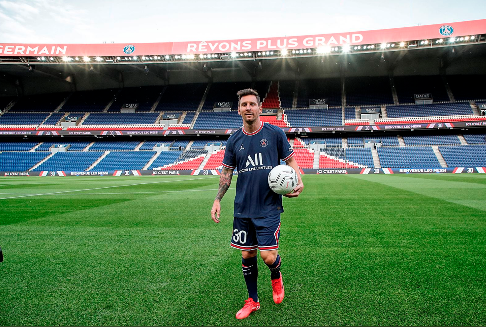 Estas fueron las primeras palabras de Messi como jugador del PSG