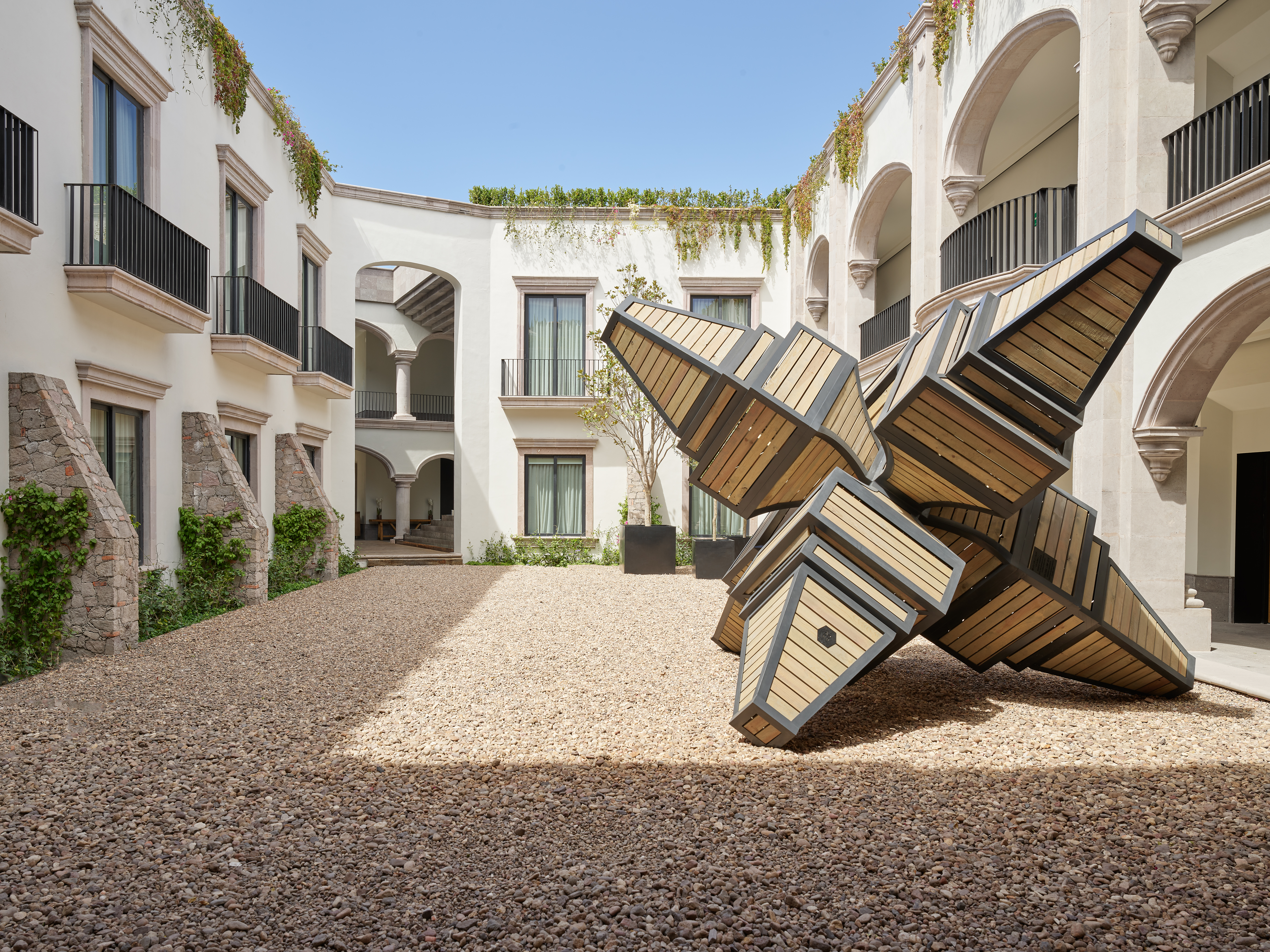 (Fotos) ¿Planea un viaje a México? Hoteles donde la escultura cobra vida