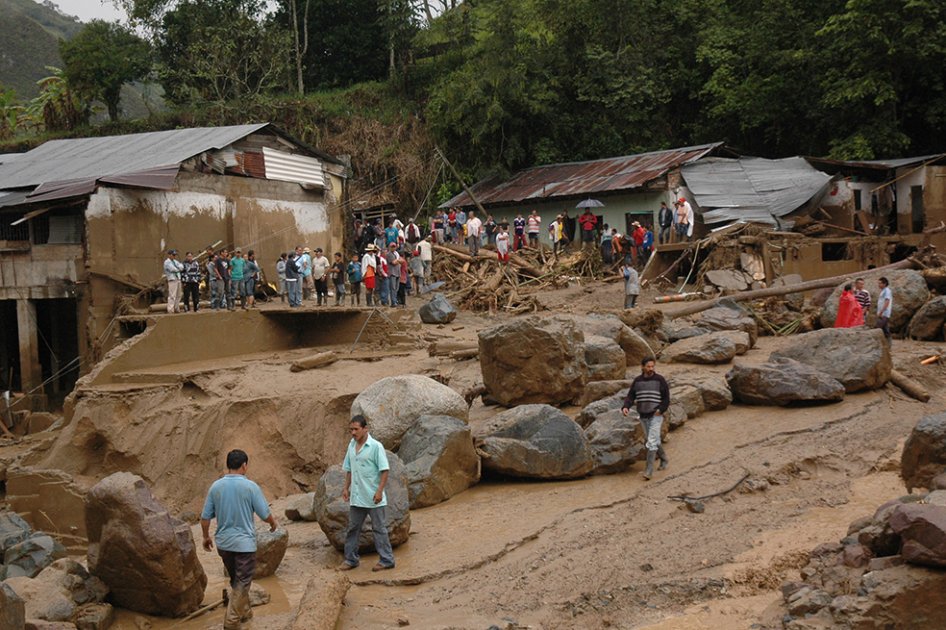 Riesgo en el cañón del Combeima, Ibagué