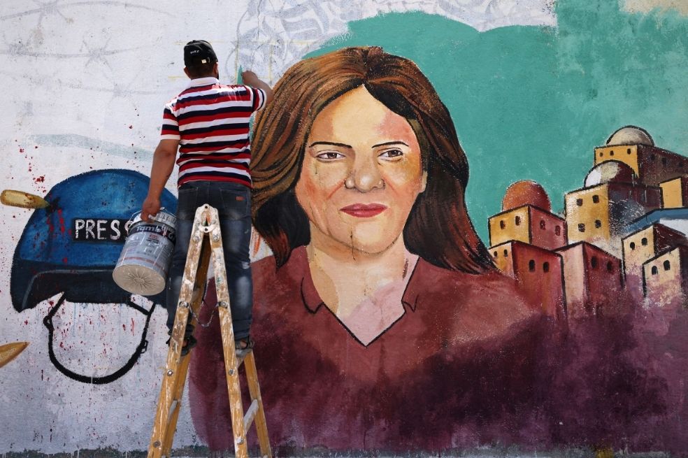 Palestinos homenajean a la periodista Shireen Abu Akleh, asesinada en Cisjordania