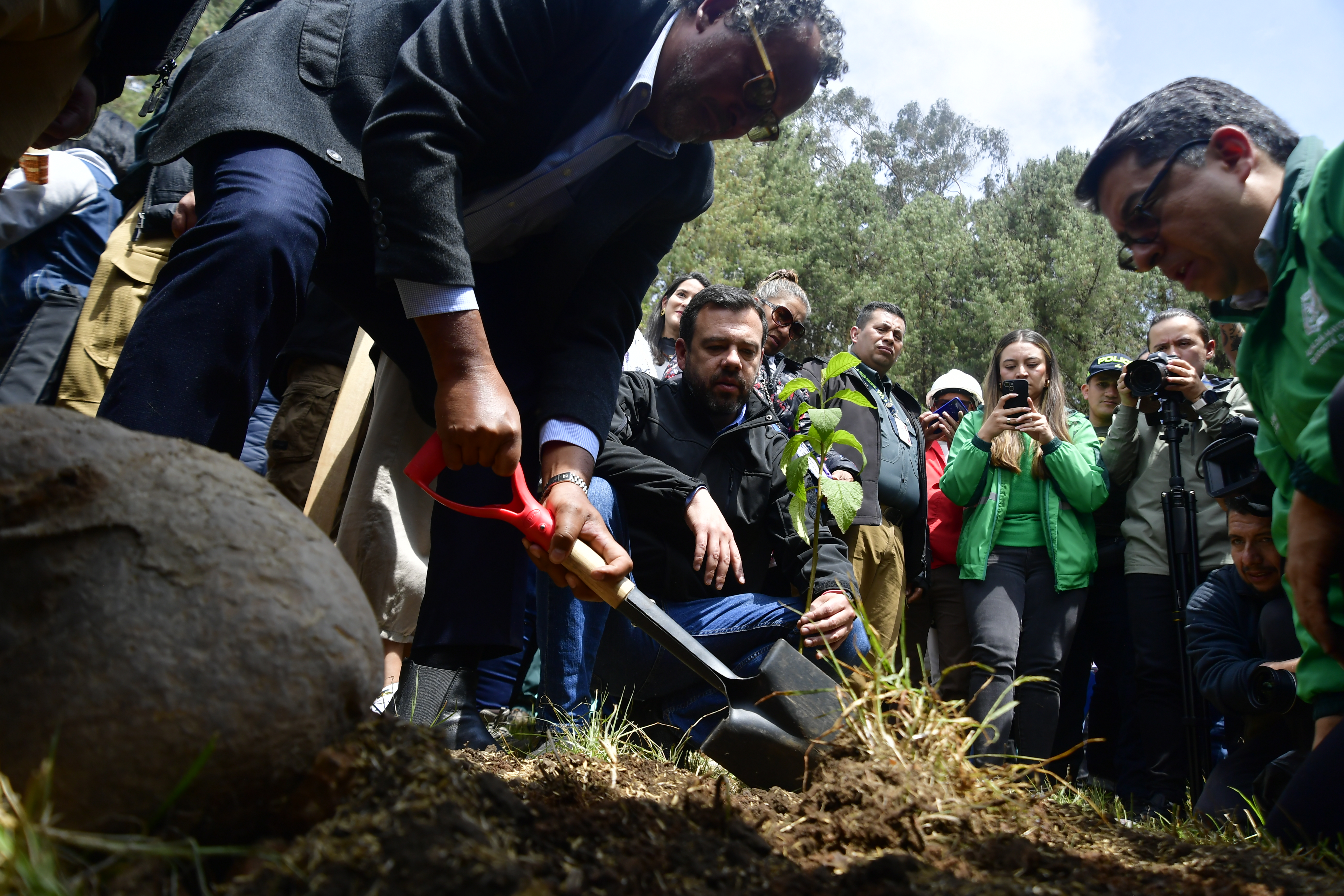 Inauguración del primer proyecto del Sistema Restaurativo de la Jurisdicción Especial para la Paz (JEP), en Sumapaz.