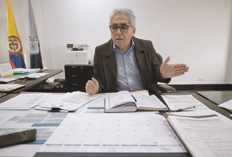 Fiscalía cita a declarar al director de la UNP, Augusto Rodríguez Ballesteros