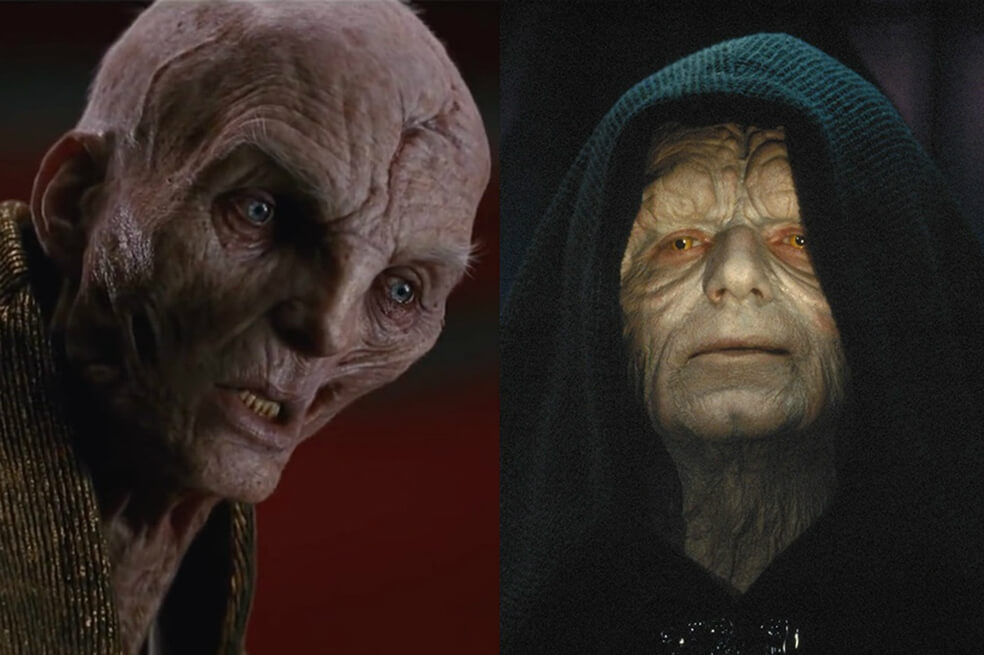 Star Wars. ¿Cuál es la conexión entre el Snoke y Darth Sidious?