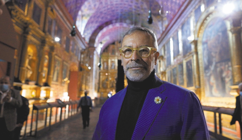 El cielo que llora sobre  el Museo Santa Clara