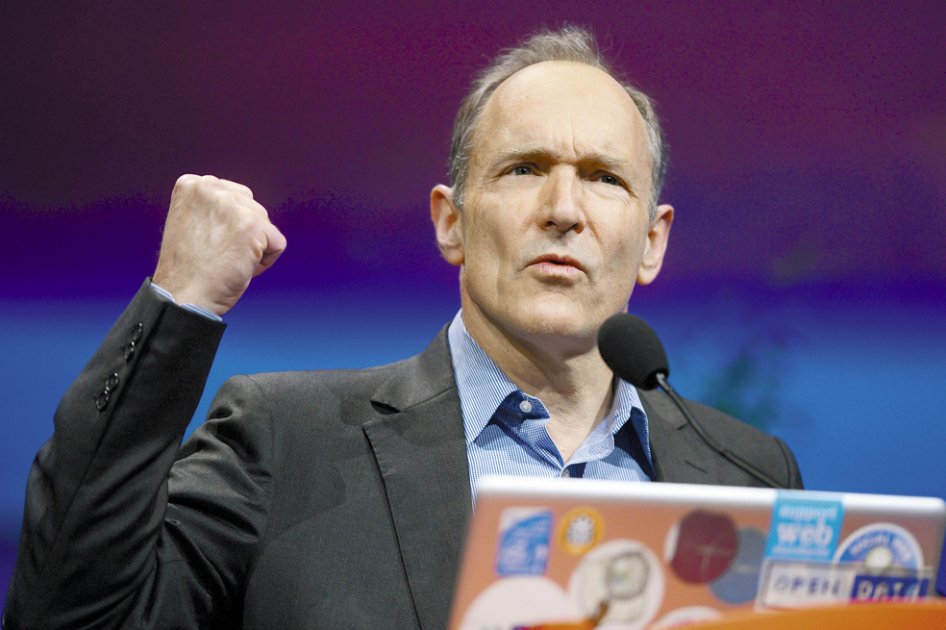 Tim Berners-Lee creó la World Wide Web mientras trabajaba en el CERN, cerca a Ginebra, Suiza. / AFP