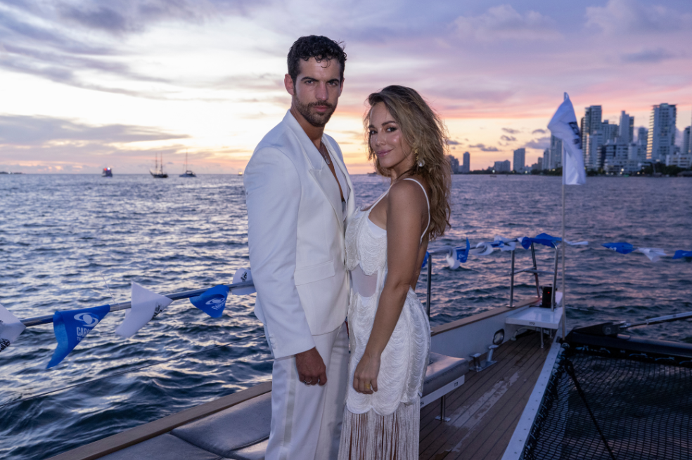 Cristian Gamero y Maria Elisa Camargo