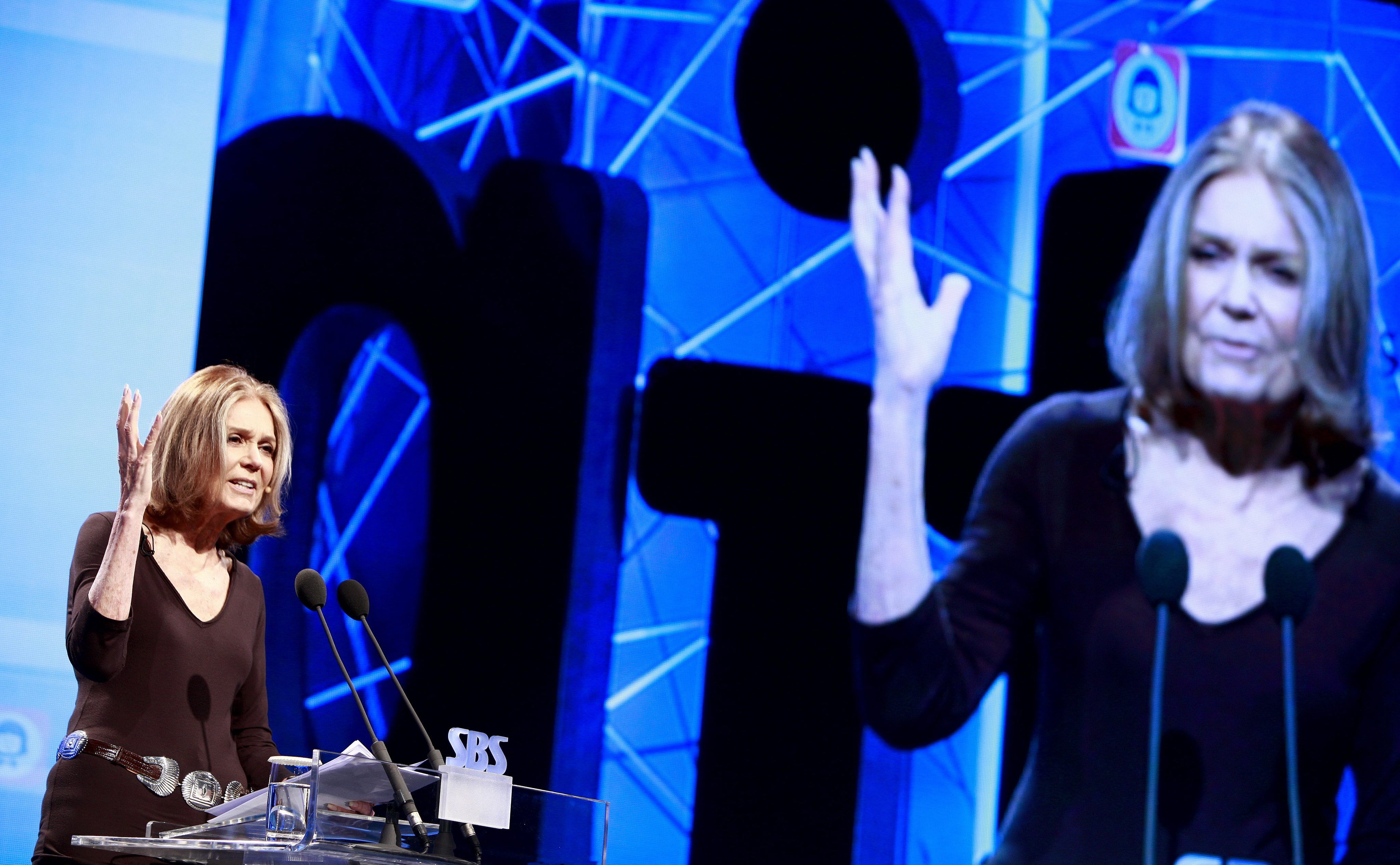 Gloria Steinem fue galardonada con el Premio Princesa de Asturias de Comunicación y Humanidades