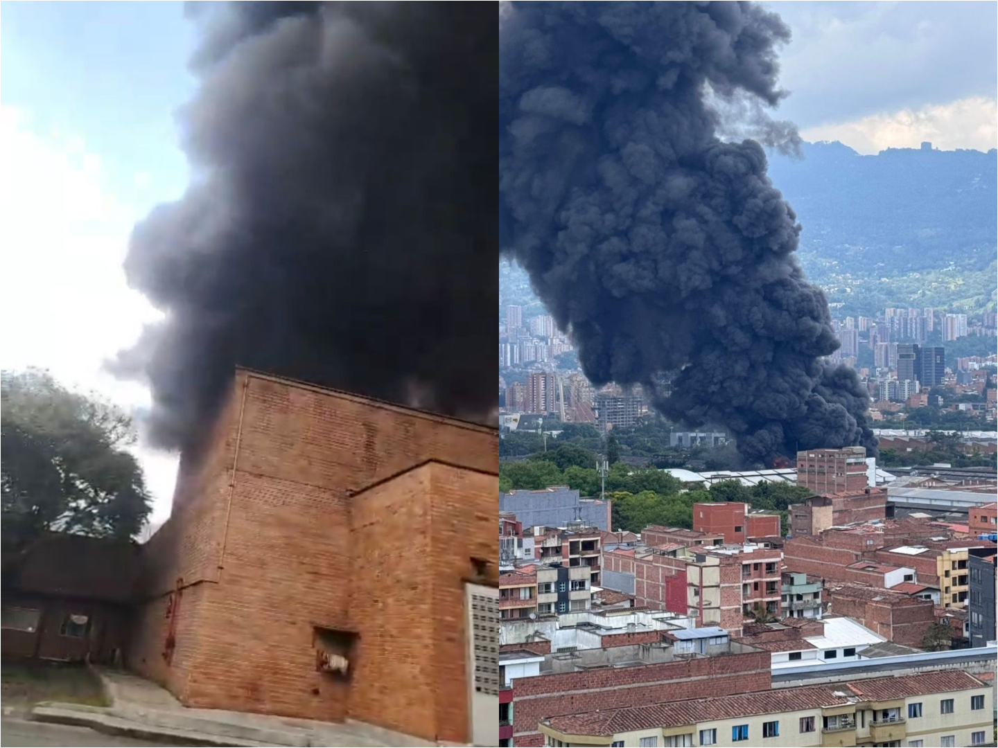 Incendio en bodega de bicicletas causó alarma en Itagüí