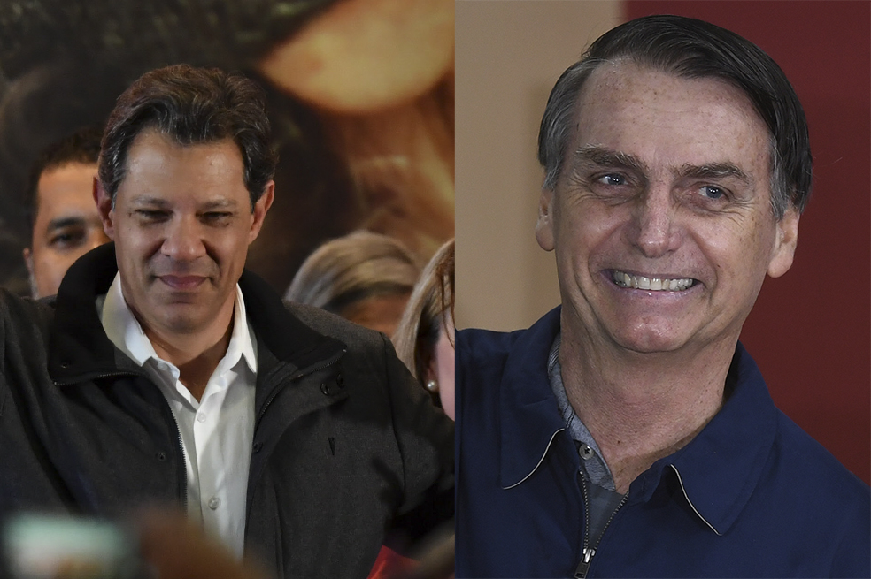 Encuestas confirman a Bolsonaro como gran favorito para segunda vuelta en Brasil
