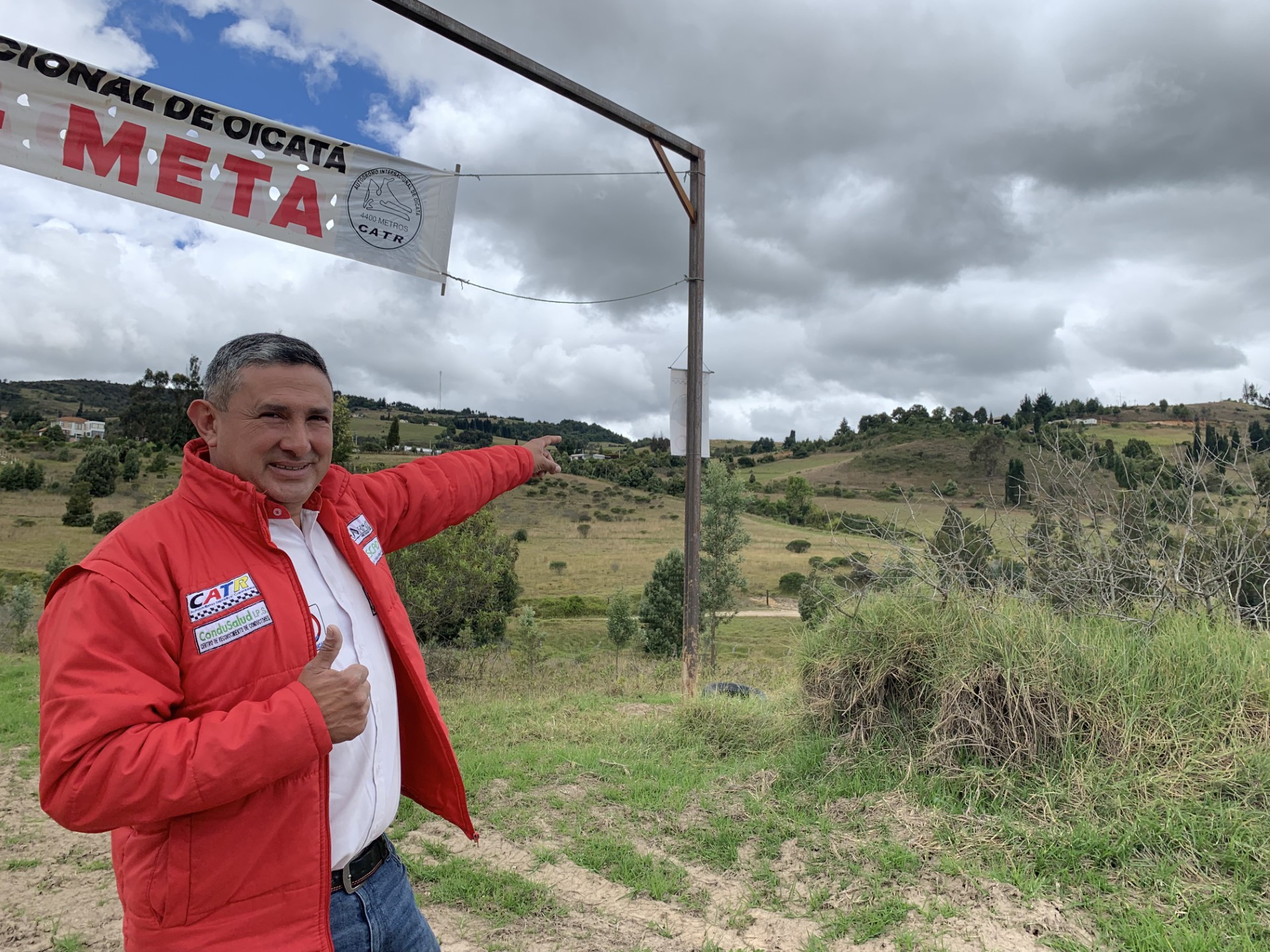 Chepe, el hombre que sueña con el Autódromo Internacional de Oicatá.