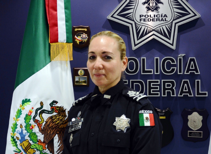 Por primera vez, una mujer al frente de División Científica de policía mexicana