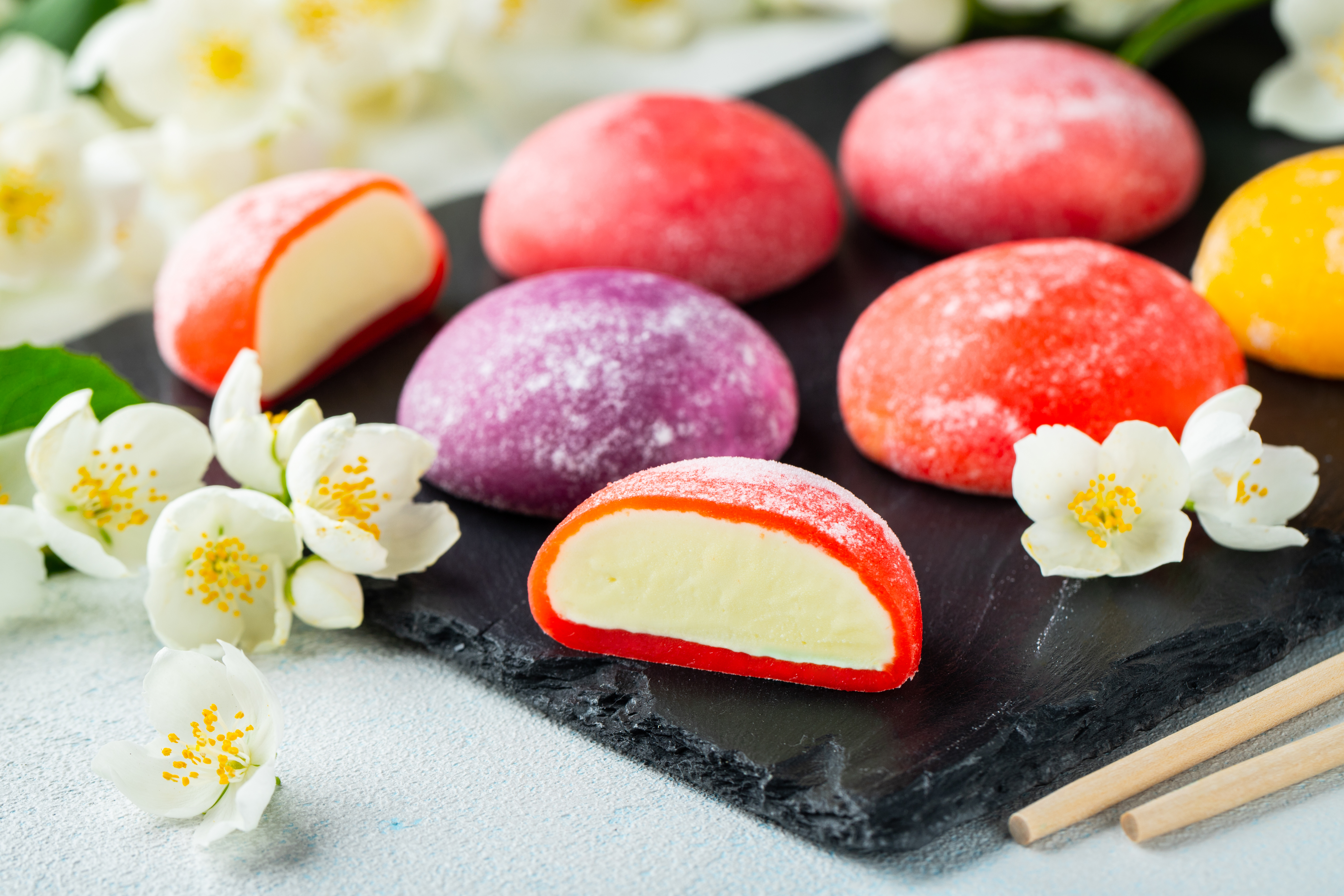 Receta para preparar mochis sin azúcar
