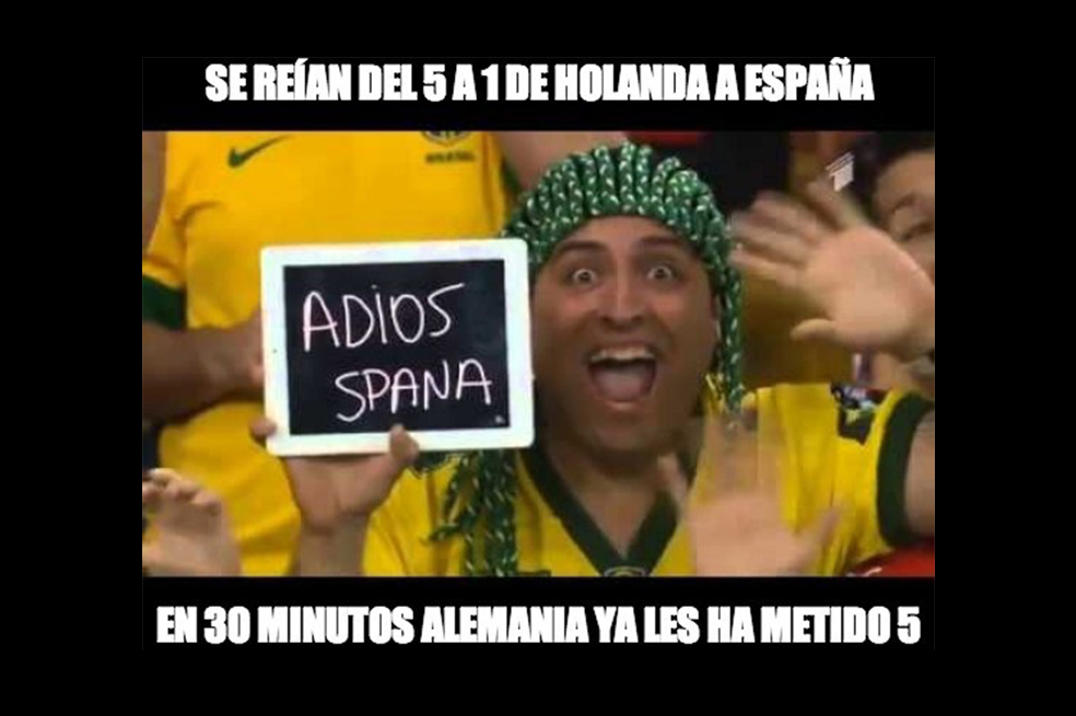 Memes de la humillante derrota de Brasil frente a Alemania