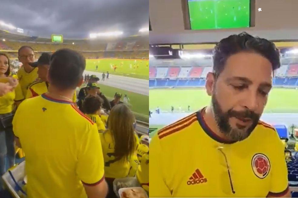 Agmeth Escaf habló del incidente en el partido de la selección: “No fue por las sillas”