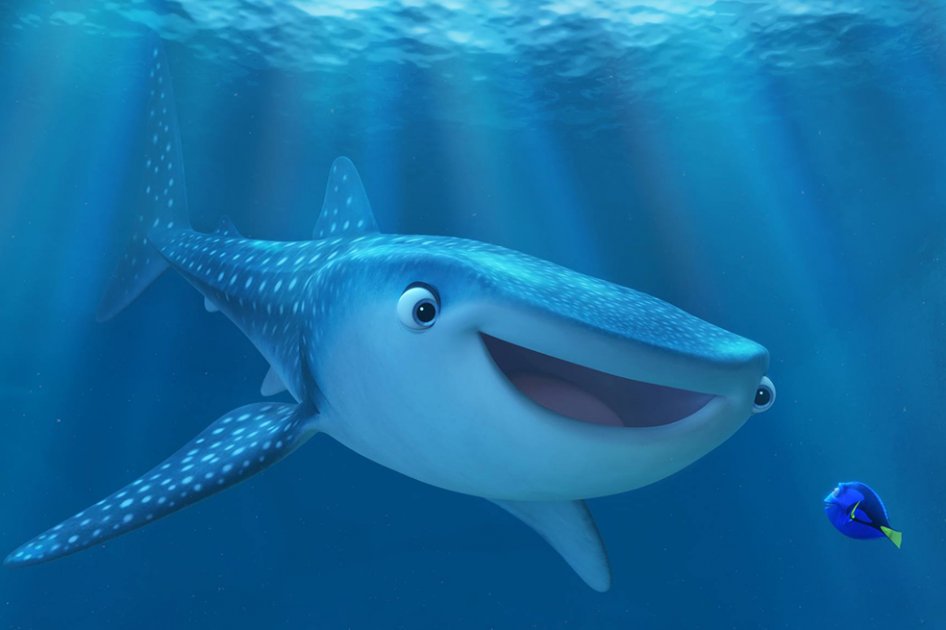 Imagen de "Buscando a Dory". 