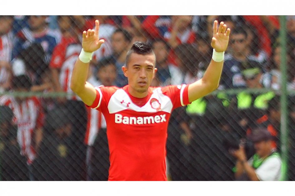 Fernando Uribe marcó cuatro goles con Toluca en fútbol mexicano