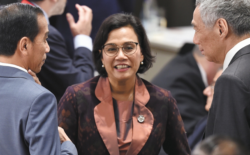 Sri Mulyani Indrawati es copresidenta de la Coalición de Ministros de Finanzas para la Acción Climática.