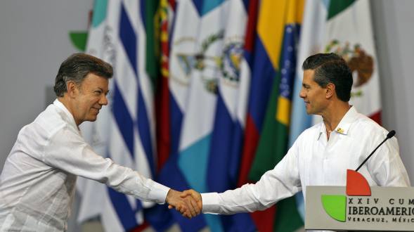 México prepara visita de Juan Manuel Santos