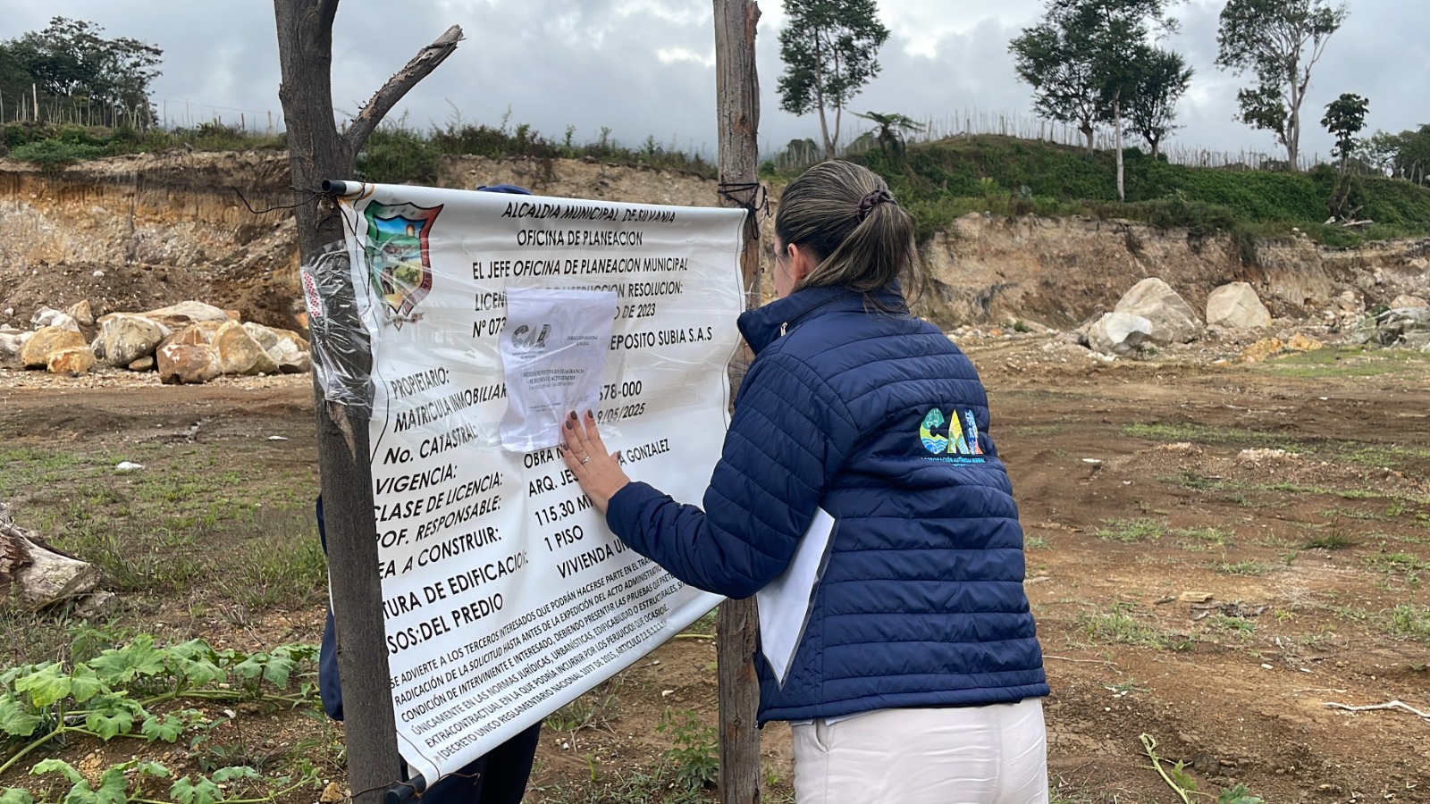 Minería ilegal arrasó más de 5.400 m² en Silvania: imponen medida preventiva
