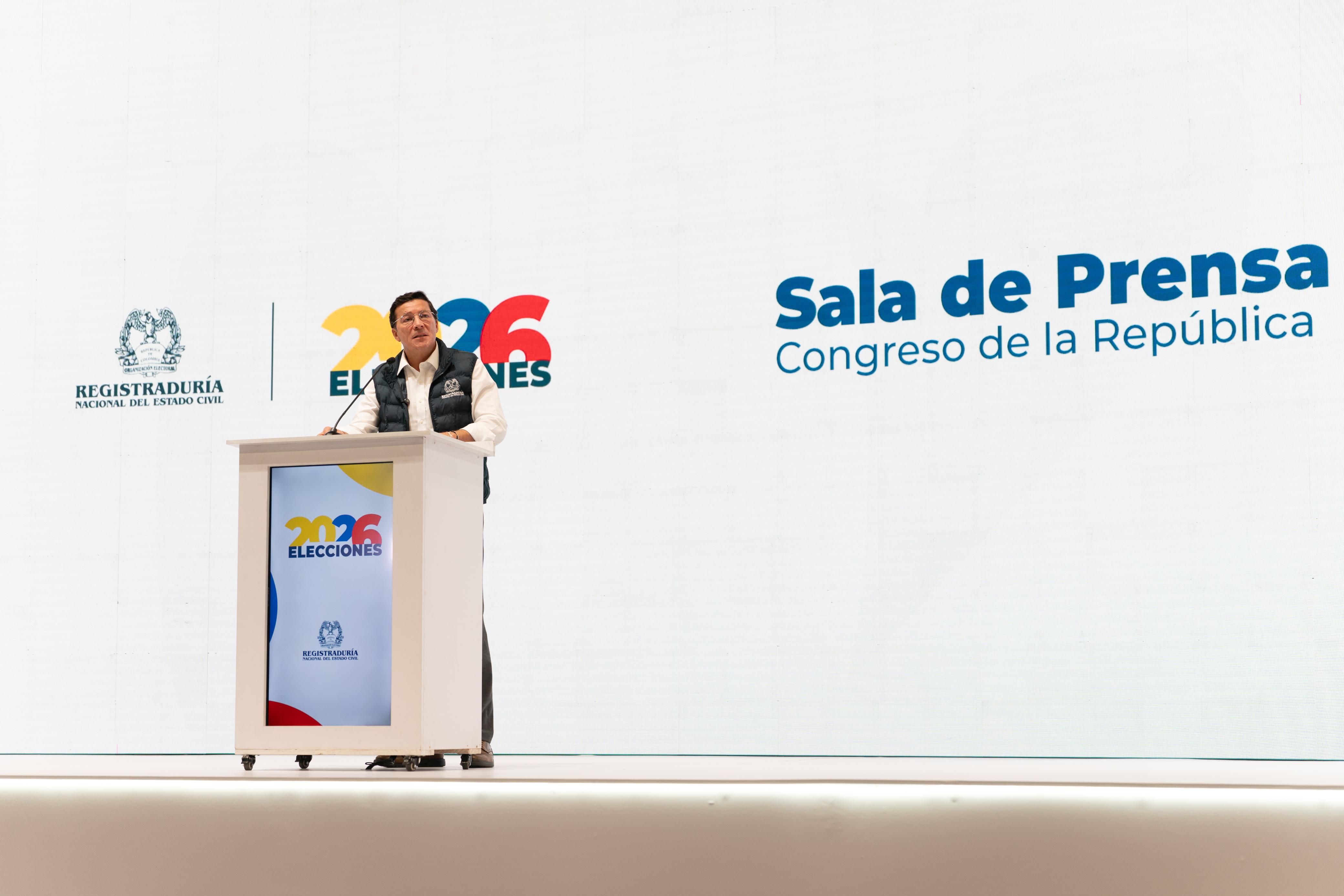 Registrador Hernán Penagos.