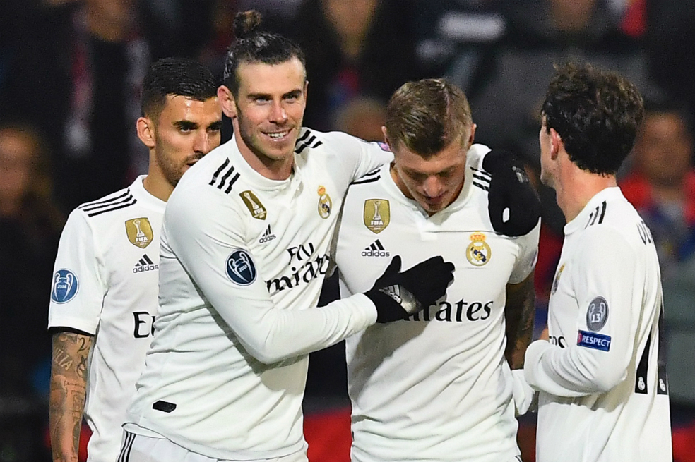 Real Madrid goleó y pasó a ser el líder de su grupo en esta Liga de Campeones