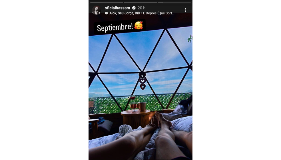 Las fotos de Hassam que despertaron rumores de una nueva pareja