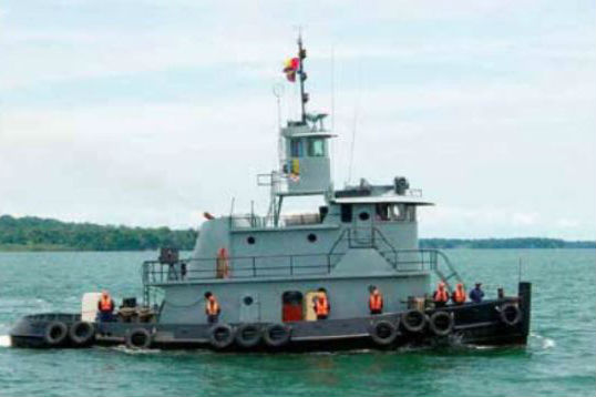 Buque de la Armada se hundió en el Pacífico