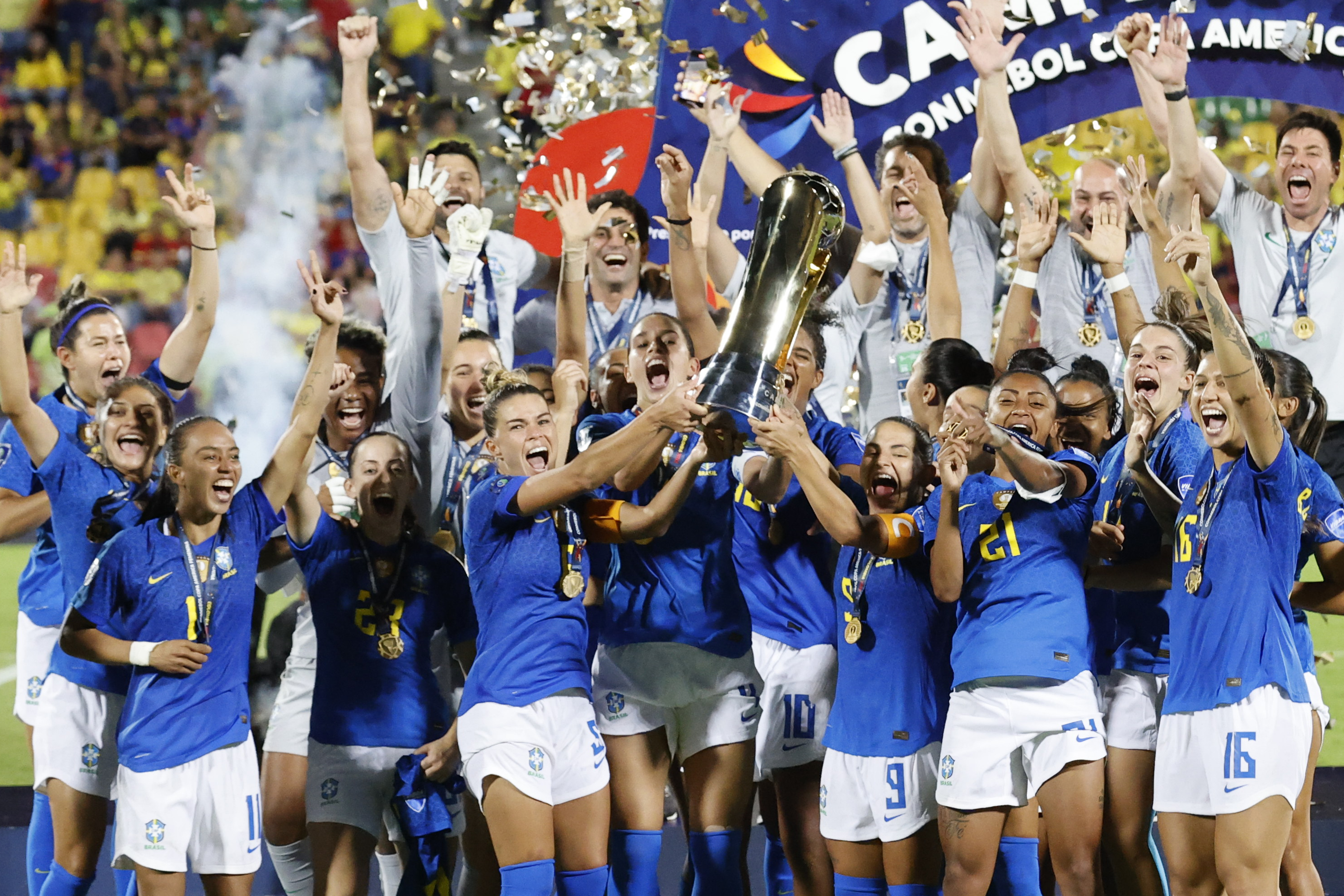 Así quedó el palmarés de la Copa América Femenina tras el título de Brasil
