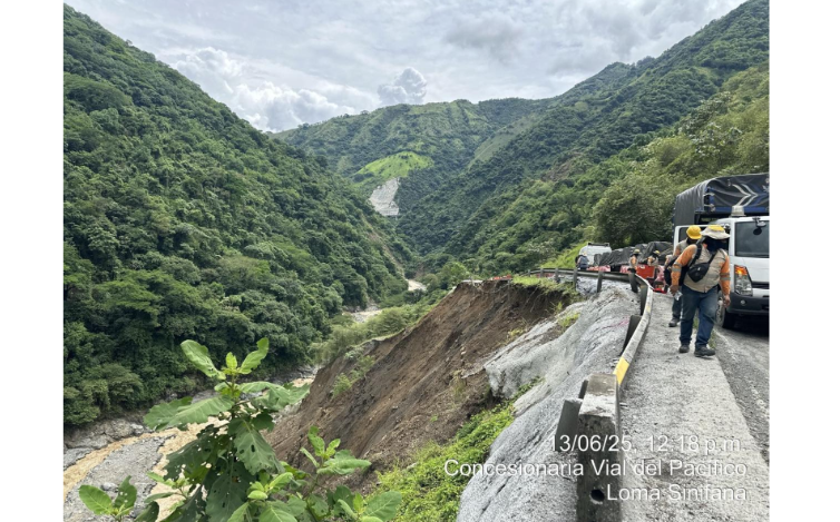 Estas son las rutas alternas a la vía Bolombolo-Amagá, en Antioquia