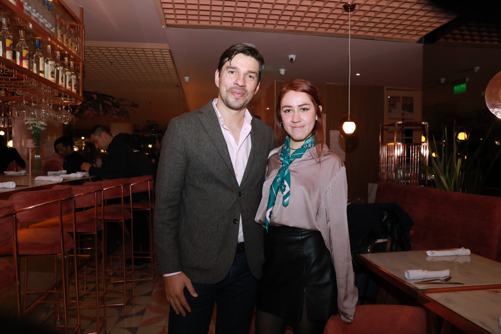 Álvaro Cuesta y María Victoria Ibáñez.