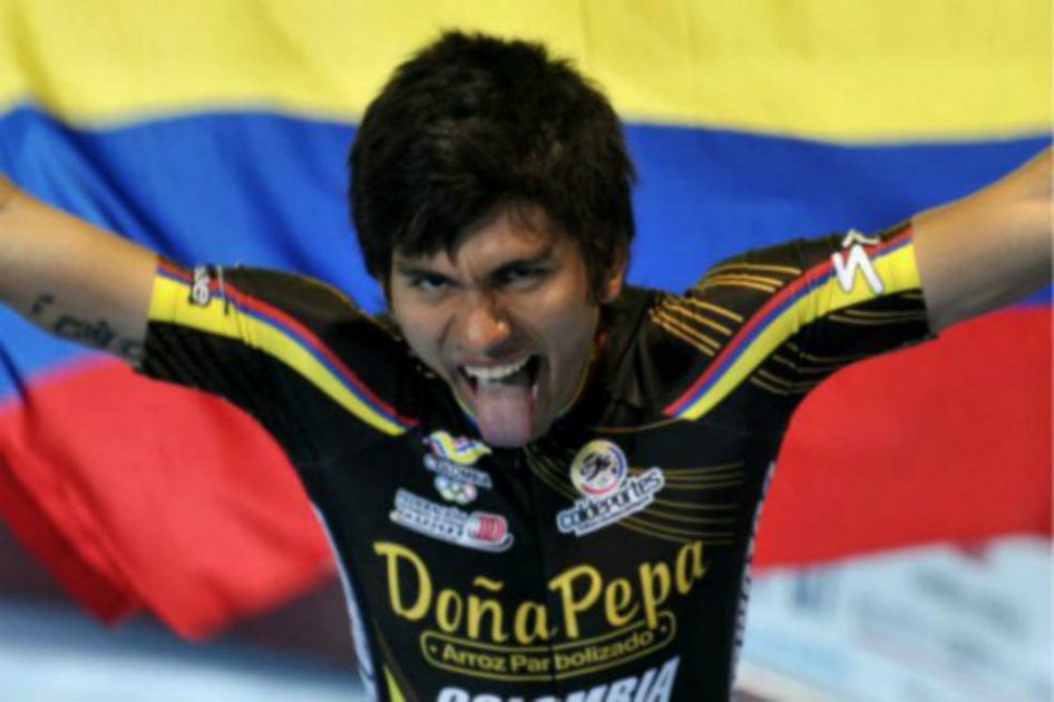Pedro Causil, patinador colombiano. Foto: Fedepatin